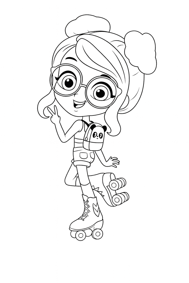 10 Desenhos da Luluca para colorir e imprimir