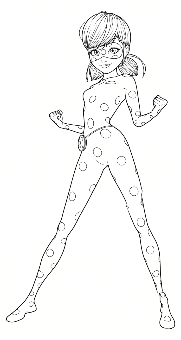 Ladybug para colorir