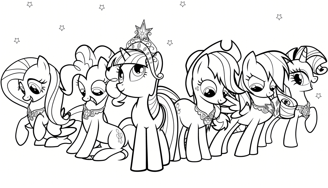 Desenho My Little Pony para colorir