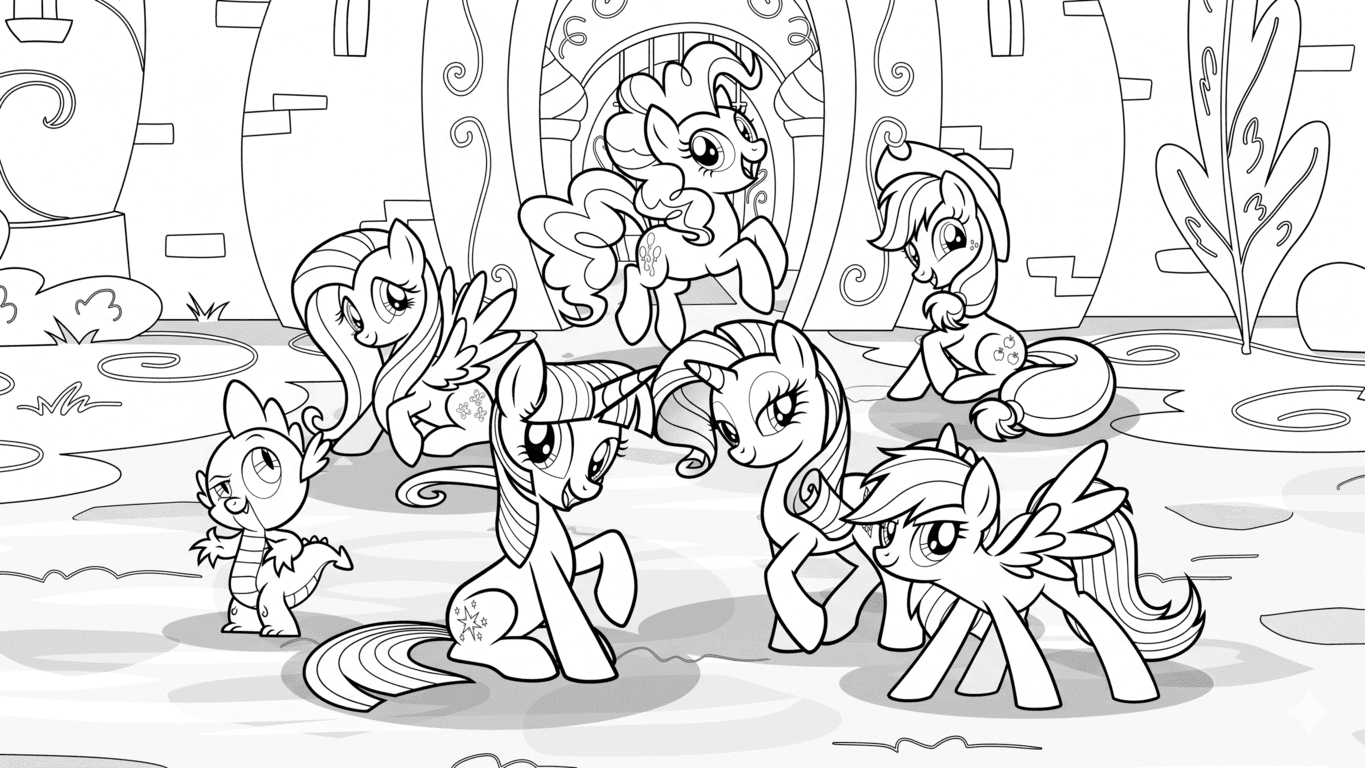 My Little Pony para colorir