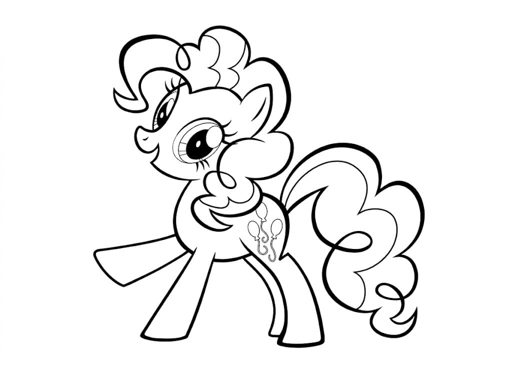Pinkie Pie para colorir