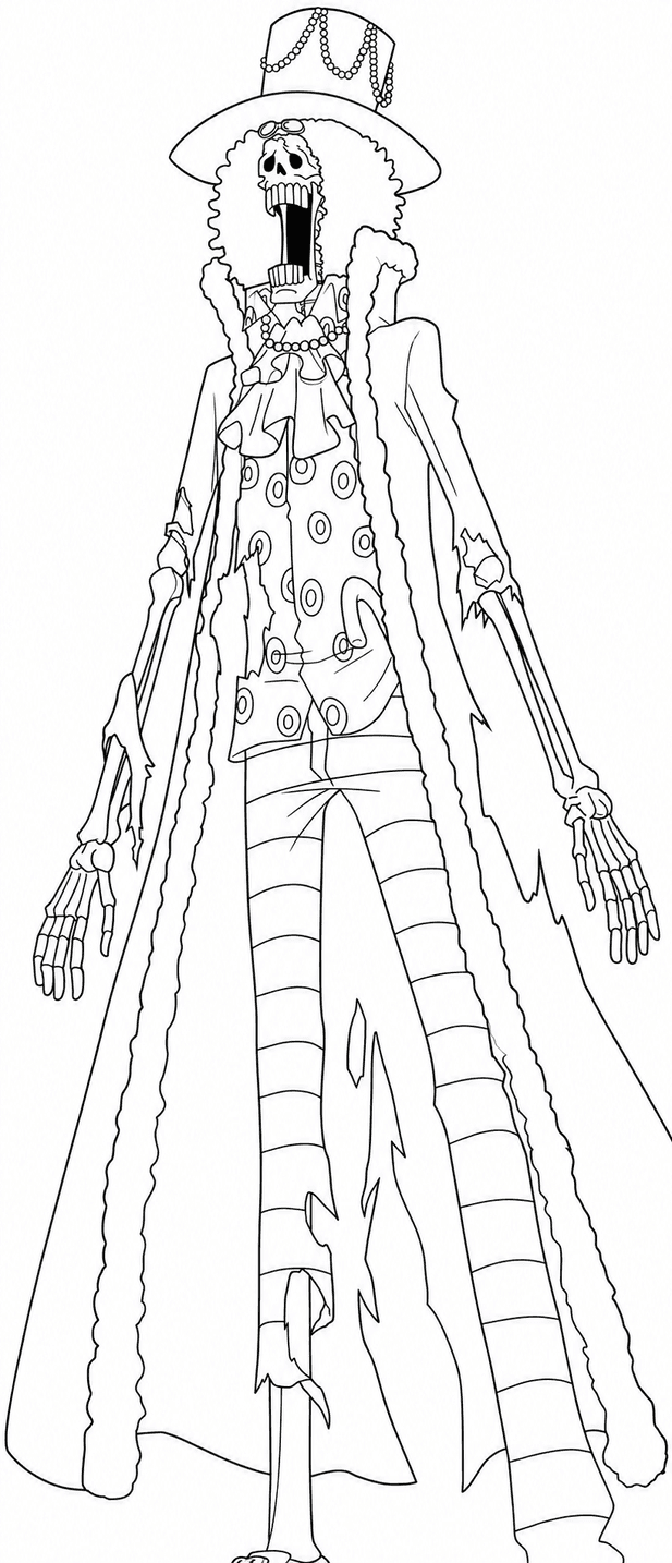 Brook para colorir