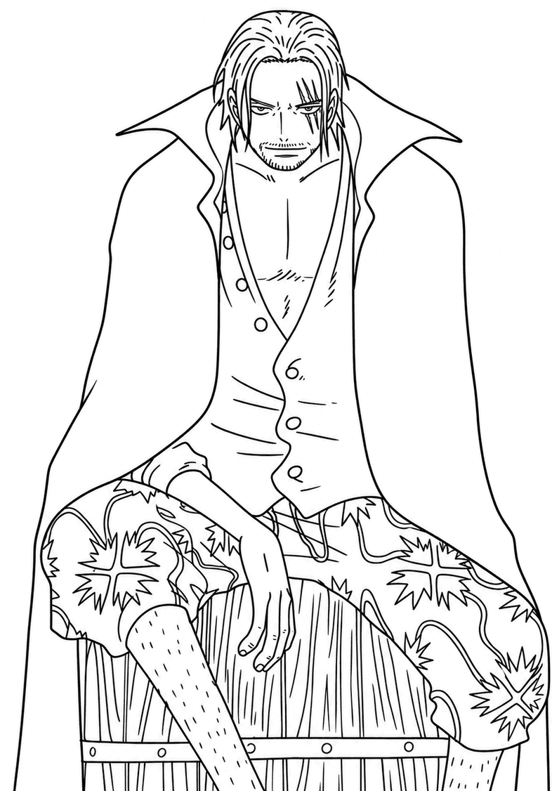 Shanks para colorir