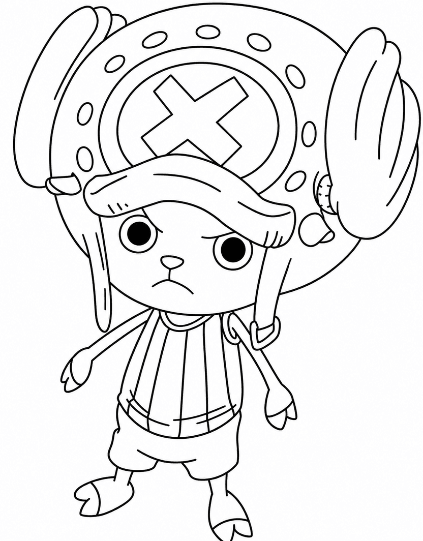 Tony Tony Chopper para colorir