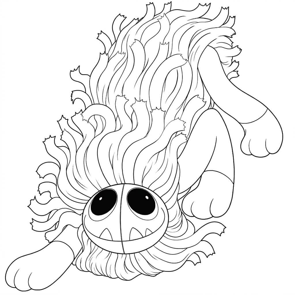Yarnaby para colorir