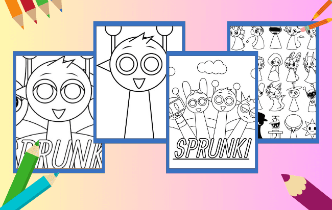 Sprunki Para Colorir