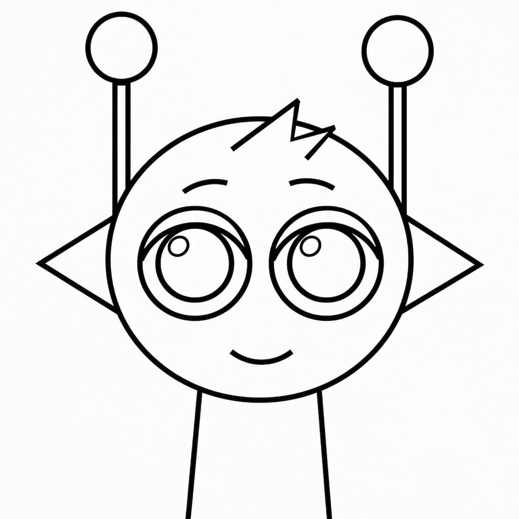 Simon para colorir