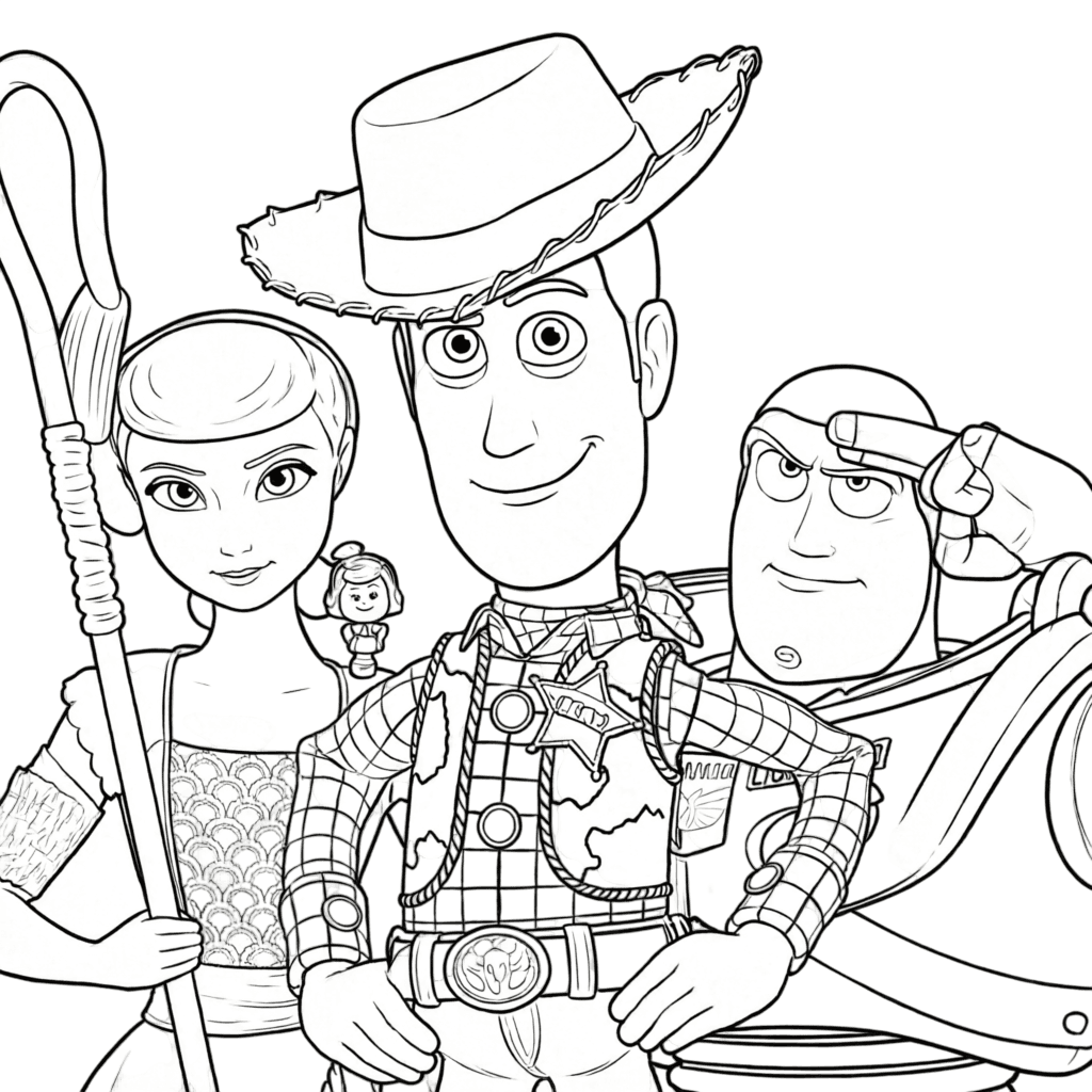 Toy Story 5 para colorir