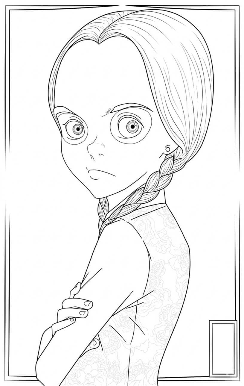 Wandinha para pintar