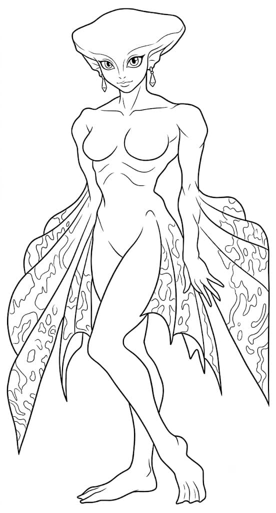 Princesa Ruto para colorir