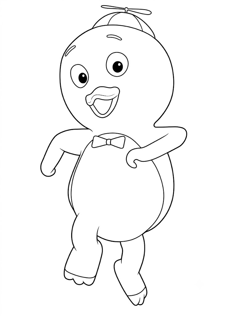 Backyardigans pablo para colorir para colorir
