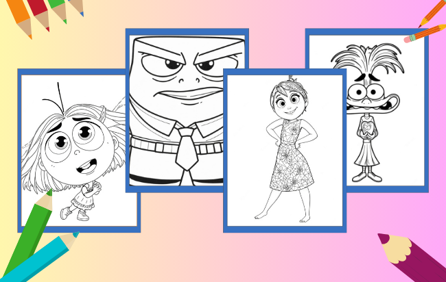 Divertidamente para Colorir PDF