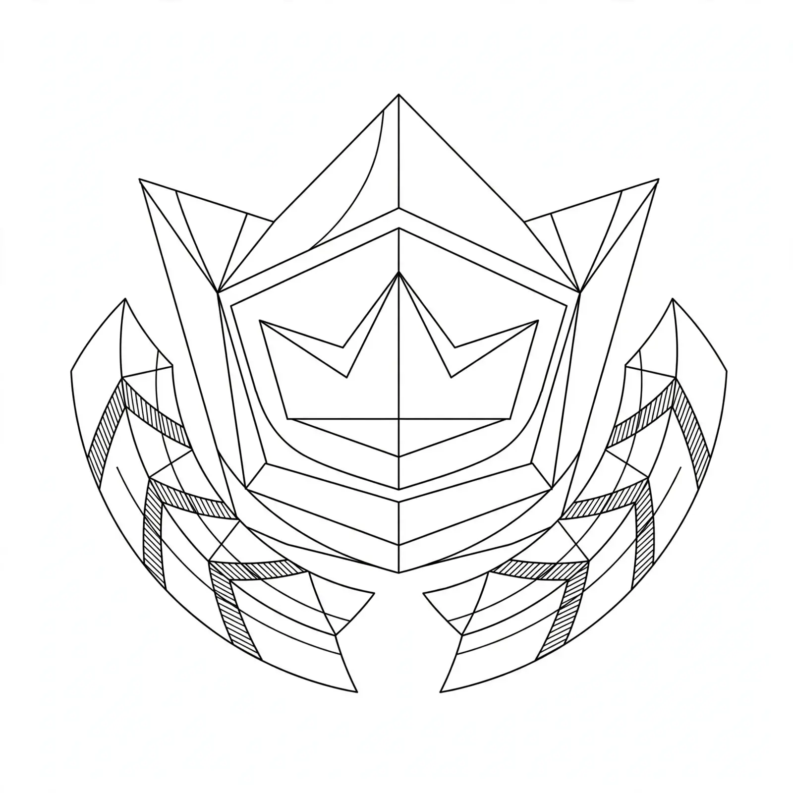 Fortnite coroa da vitoria para colorir para colorir
