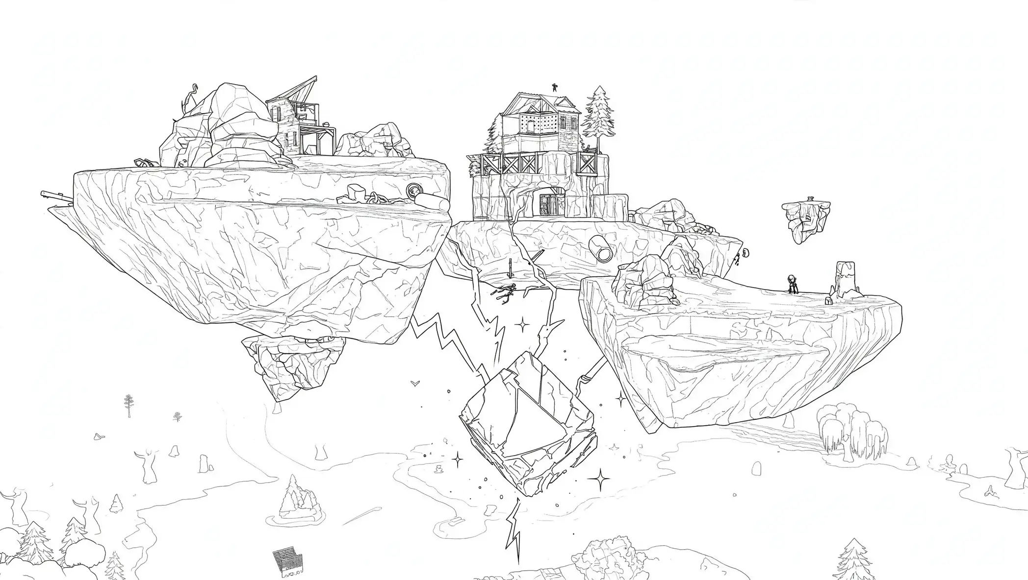 Fortnite cubo kevin para colorir para colorir