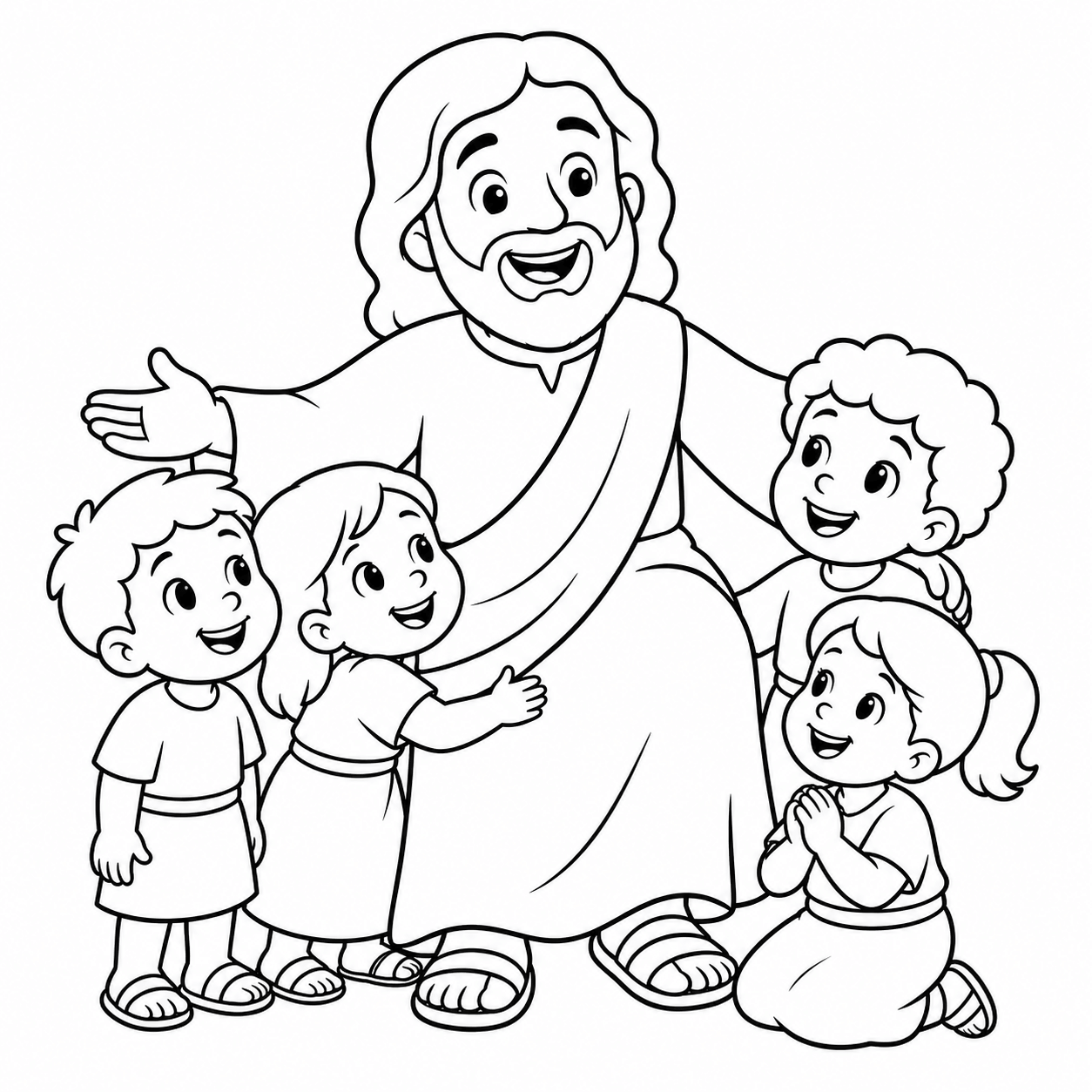Jesus educacao infantil para colorir para colorir