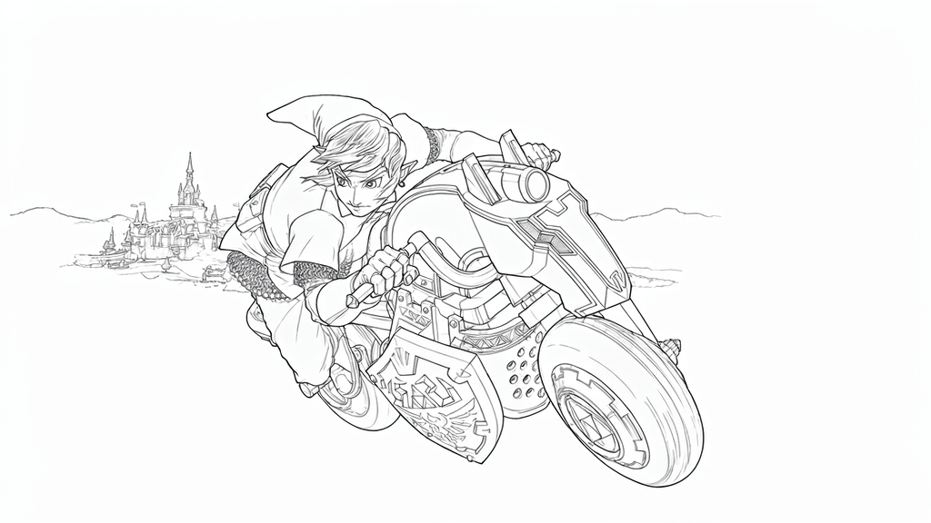 Link na moto master cycle para colorir para colorir