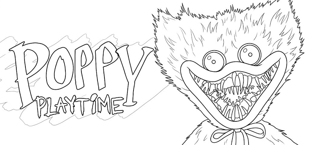 Poppy playtime simbolo para colorir para colorir
