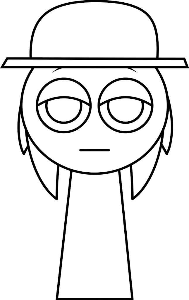 Sprunki tan tunner para colorir para colorir
