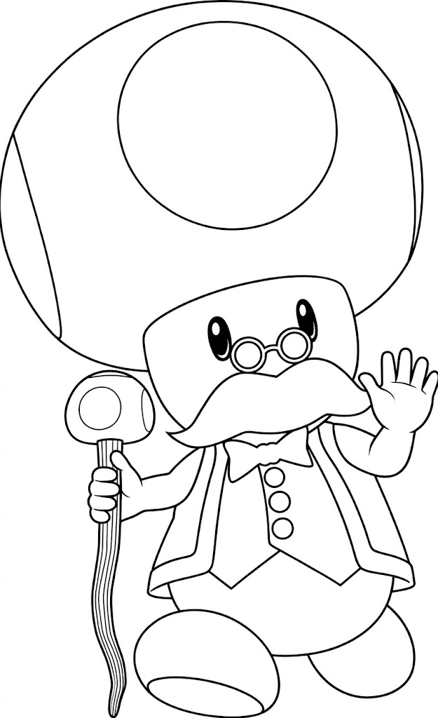 Toadsworth para colorir para colorir