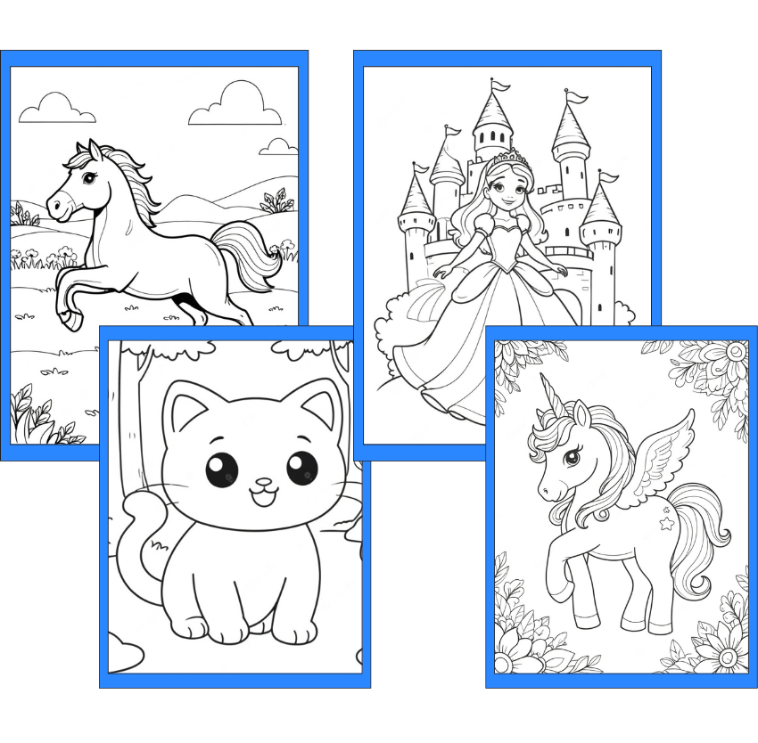 Desenhos para colorir e imprimir gratuitos ou personalizados