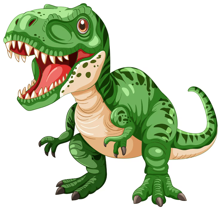 Tiranossauro Rex Desenho para quebra-cabeça