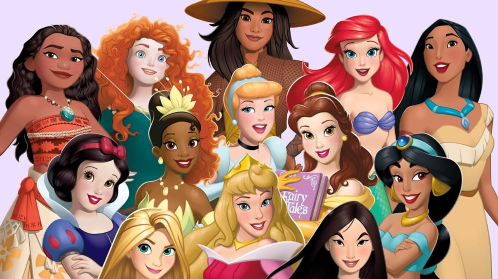 Princesas da Disney para quebra-cabeça
