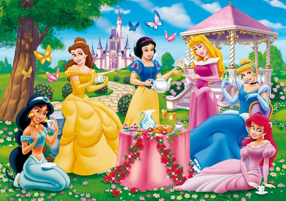 Princesas Disney para quebra-cabeça
